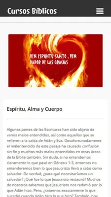 Cursos Bíblicos Gratis android App screenshot 1